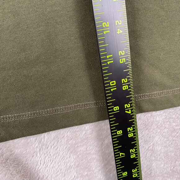 RedHead Mens Shirt M Green Henley Long Sleeve Cotton/Polyester Casual Everyday W - Picture 3 of 14